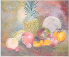 Exotische Früchte, 50 x 60 cm 
