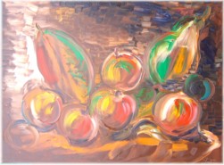 Obst, 60 x 80 cm 